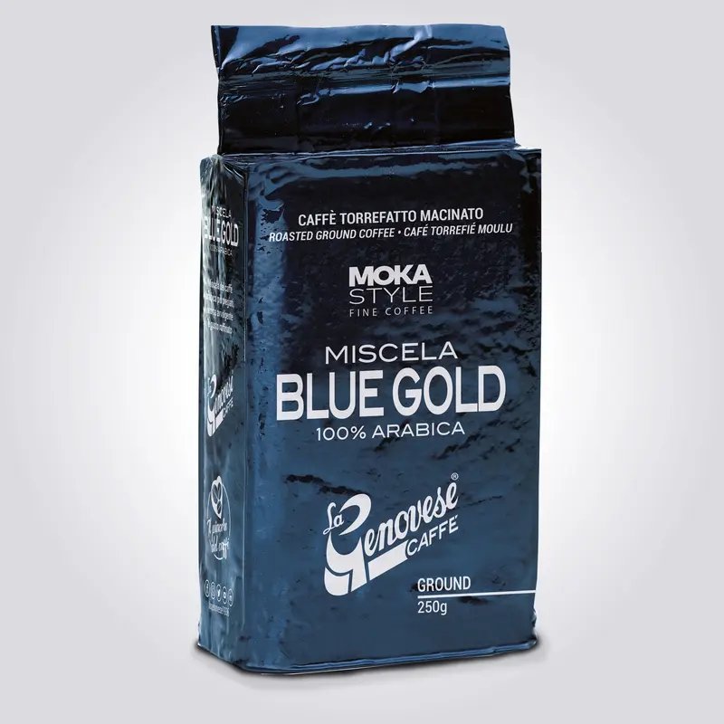 Café moulu La Genovese Blue Gold 250g